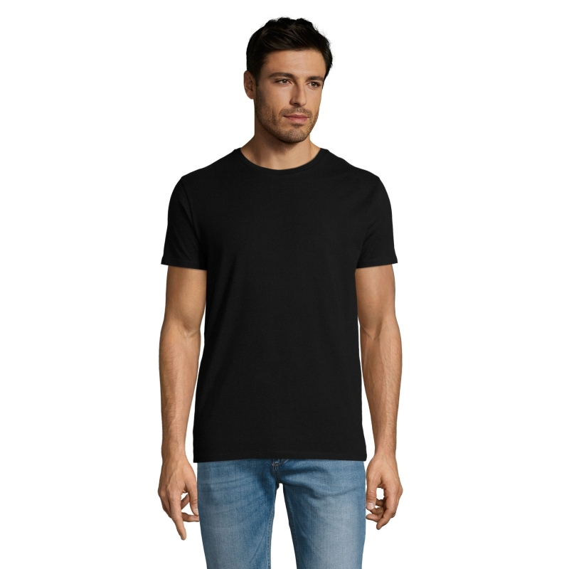 TEE-SHIRT JERSEY COL ROND AJUSTÉ HOMME