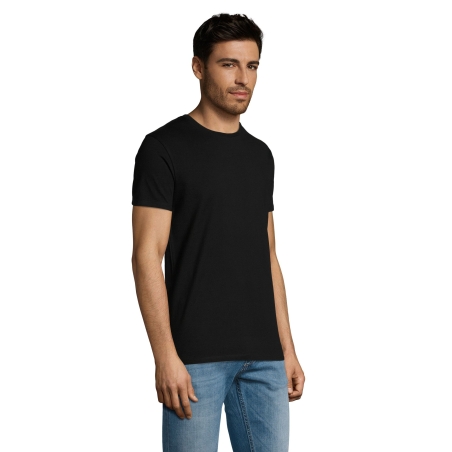 TEE-SHIRT JERSEY COL ROND AJUSTÉ HOMME