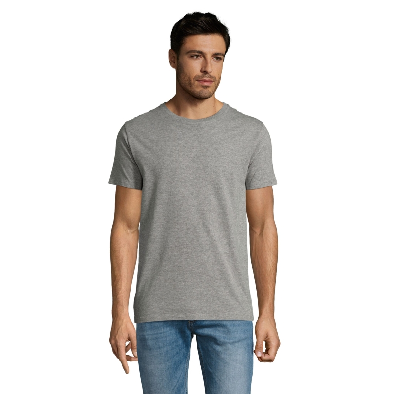 TEE-SHIRT JERSEY COL ROND AJUSTÉ HOMME