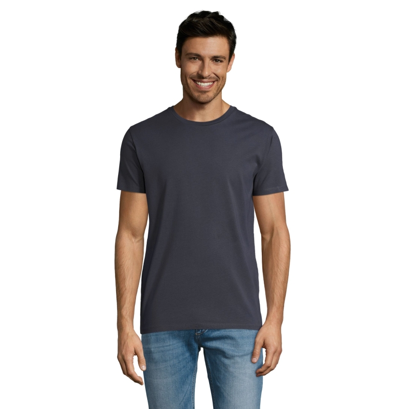 TEE-SHIRT JERSEY COL ROND AJUSTÉ HOMME