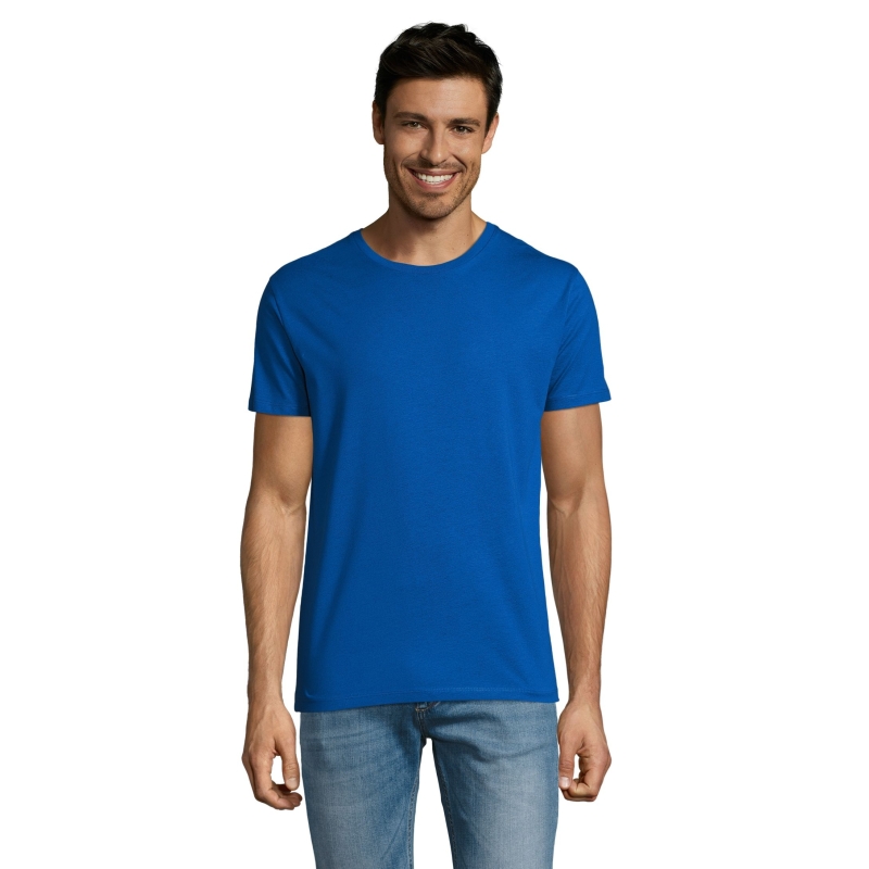 TEE-SHIRT JERSEY COL ROND AJUSTÉ HOMME