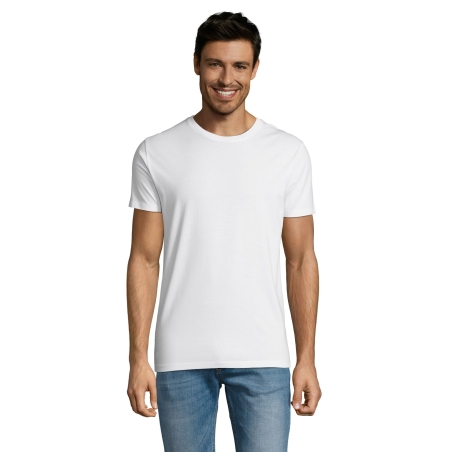 TEE-SHIRT JERSEY COL ROND AJUSTÉ HOMME