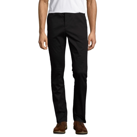 PANTALON STRETCH EN SATIN HOMME