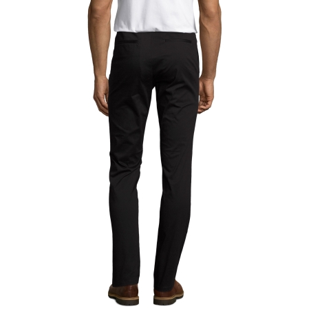 PANTALON STRETCH EN SATIN HOMME