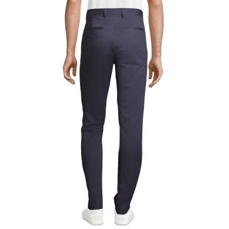 PANTALON STRETCH EN SATIN HOMME