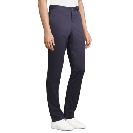 PANTALON STRETCH EN SATIN HOMME