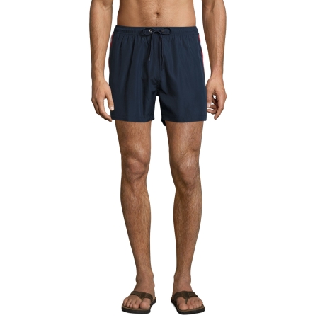 SHORT DE BAIN TRICOLORE HOMME