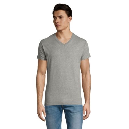 TEE-SHIRT HOMME COL “V”