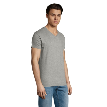 TEE-SHIRT HOMME COL “V”