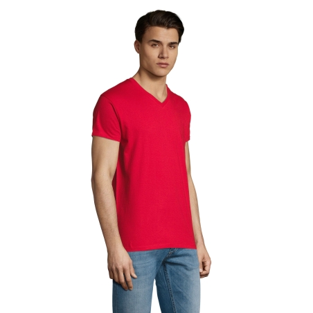 TEE-SHIRT HOMME COL “V”