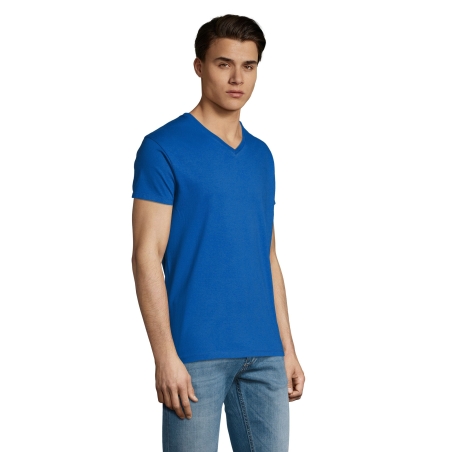 TEE-SHIRT HOMME COL “V”