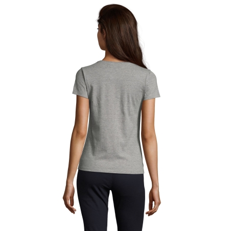 TEE-SHIRT FEMME COL “V”