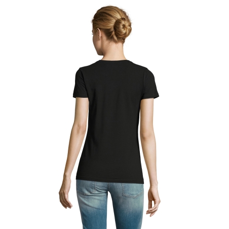 TEE-SHIRT COL ROND FEMME