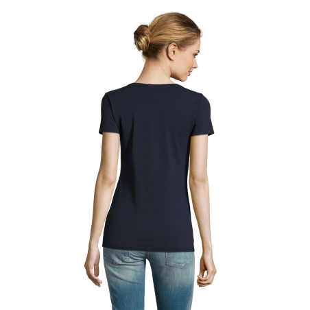 TEE-SHIRT COL ROND FEMME