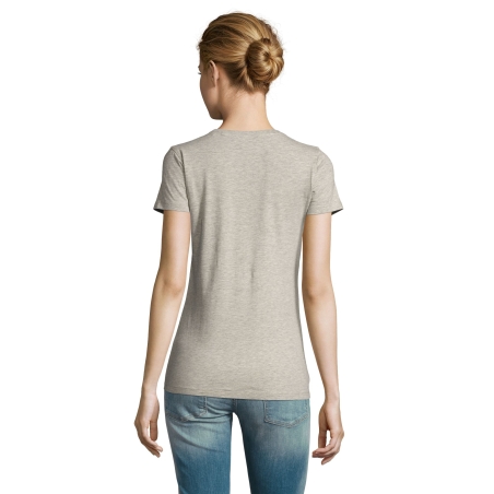 TEE-SHIRT COL ROND FEMME