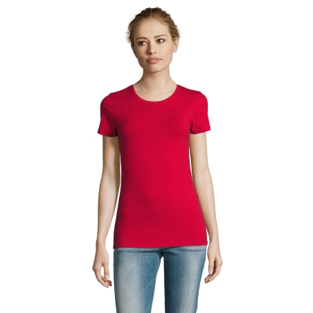 TEE-SHIRT COL ROND FEMME