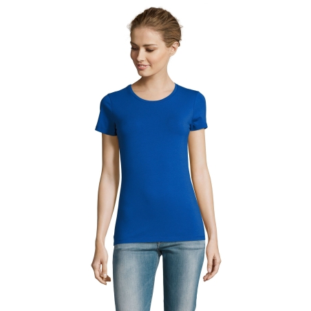 TEE-SHIRT COL ROND FEMME