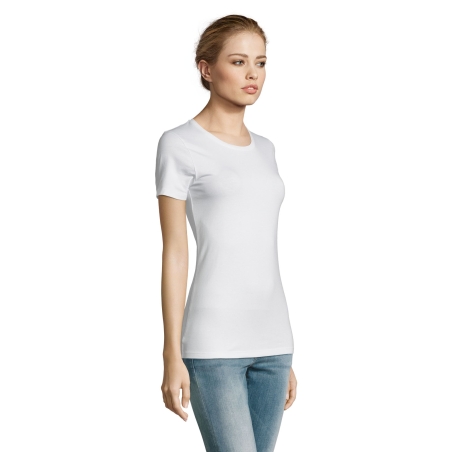 TEE-SHIRT COL ROND FEMME