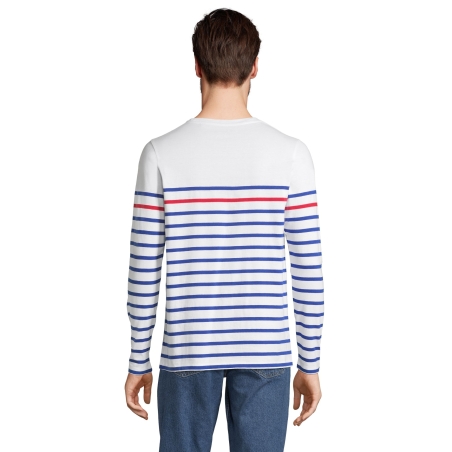 TEE-SHIRT HOMME MANCHES LONGUES RAYÉ