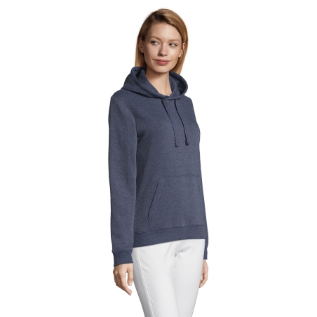 SWEAT-SHIRT FEMME À CAPUCHE