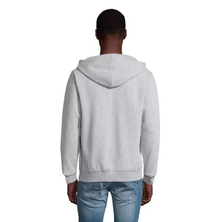 VESTE ZIPPÉE HOMME À CAPUCHE