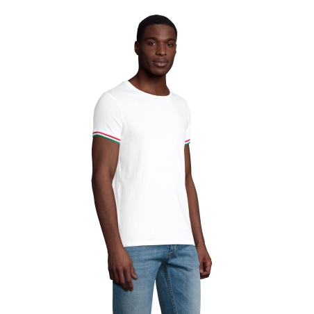 TEE-SHIRT HOMME MANCHES COURTES