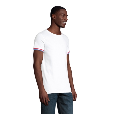 TEE-SHIRT HOMME MANCHES COURTES