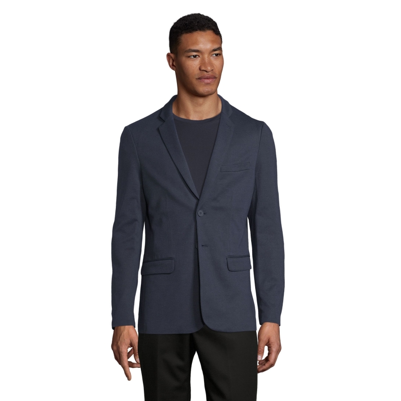 BLAZER MAILLE PIQUÉE HOMME