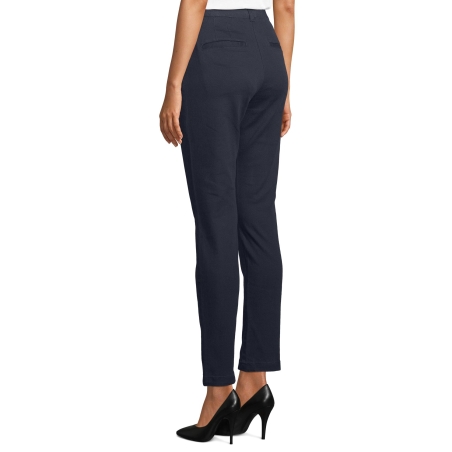 PANTALON CHINO TAILLE ÉLASTIQUÉE FEMME