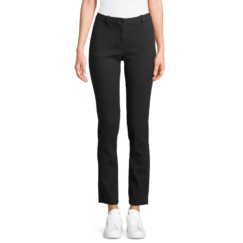 PANTALON CHINO TAILLE ÉLASTIQUÉE FEMME