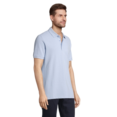 POLO PIQUÉ PATTE CACHÉE HOMME