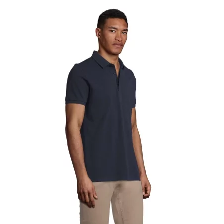 POLO PIQUÉ PATTE CACHÉE HOMME