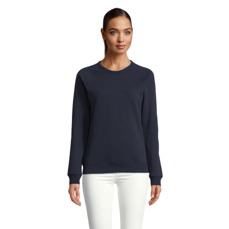 SWEAT-SHIRT COL ROND FRENCH TERRY FEMME