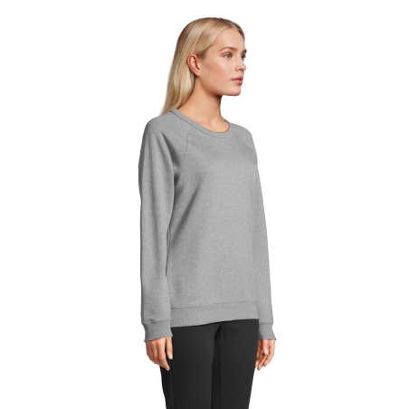 SWEAT-SHIRT COL ROND FRENCH TERRY FEMME