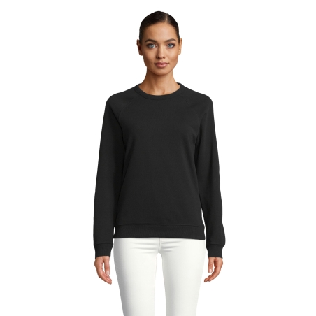 SWEAT-SHIRT COL ROND FRENCH TERRY FEMME