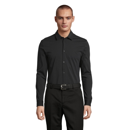 CHEMISE EN JERSEY MERCERISÉ HOMME