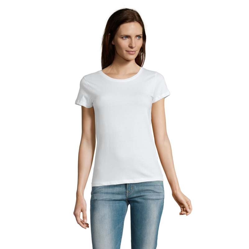 TEE-SHIRT FEMME MANCHES COURTES