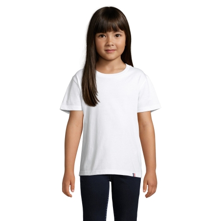 TEE-SHIRT ENFANT COL ROND MADE IN FRANCE