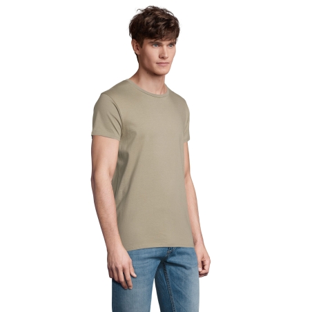 TEE-SHIRT HOMME JERSEY COL ROND AJUSTÉ