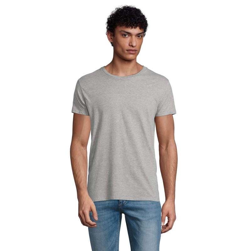 TEE-SHIRT HOMME JERSEY COL ROND AJUSTÉ