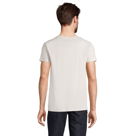 TEE-SHIRT HOMME JERSEY COL ROND AJUSTÉ