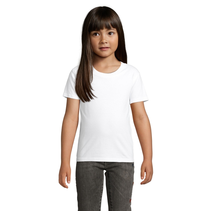 TEE-SHIRT ENFANT JERSEY COL ROND AJUSTÉ