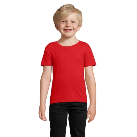 TEE-SHIRT ENFANT JERSEY COL ROND AJUSTÉ