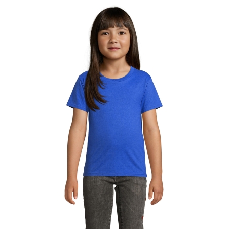 TEE-SHIRT ENFANT JERSEY COL ROND AJUSTÉ