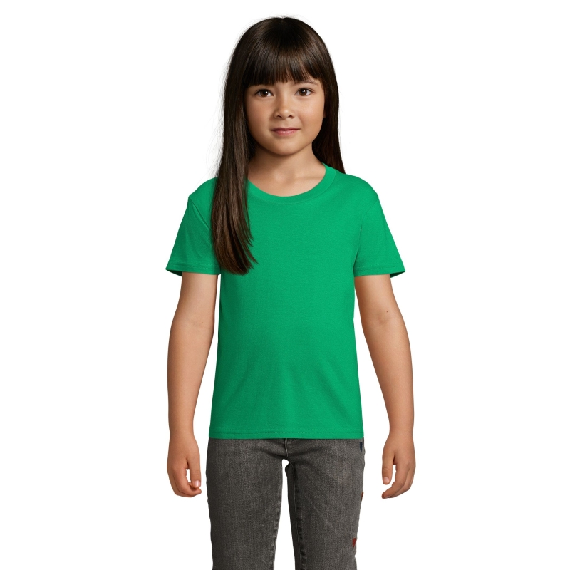 TEE-SHIRT ENFANT JERSEY COL ROND AJUSTÉ