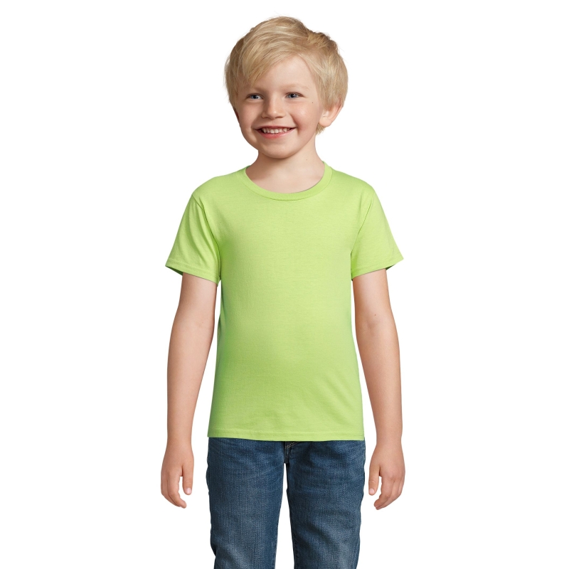 TEE-SHIRT ENFANT JERSEY COL ROND AJUSTÉ