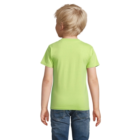 TEE-SHIRT ENFANT JERSEY COL ROND AJUSTÉ