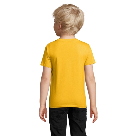 TEE-SHIRT ENFANT JERSEY COL ROND AJUSTÉ