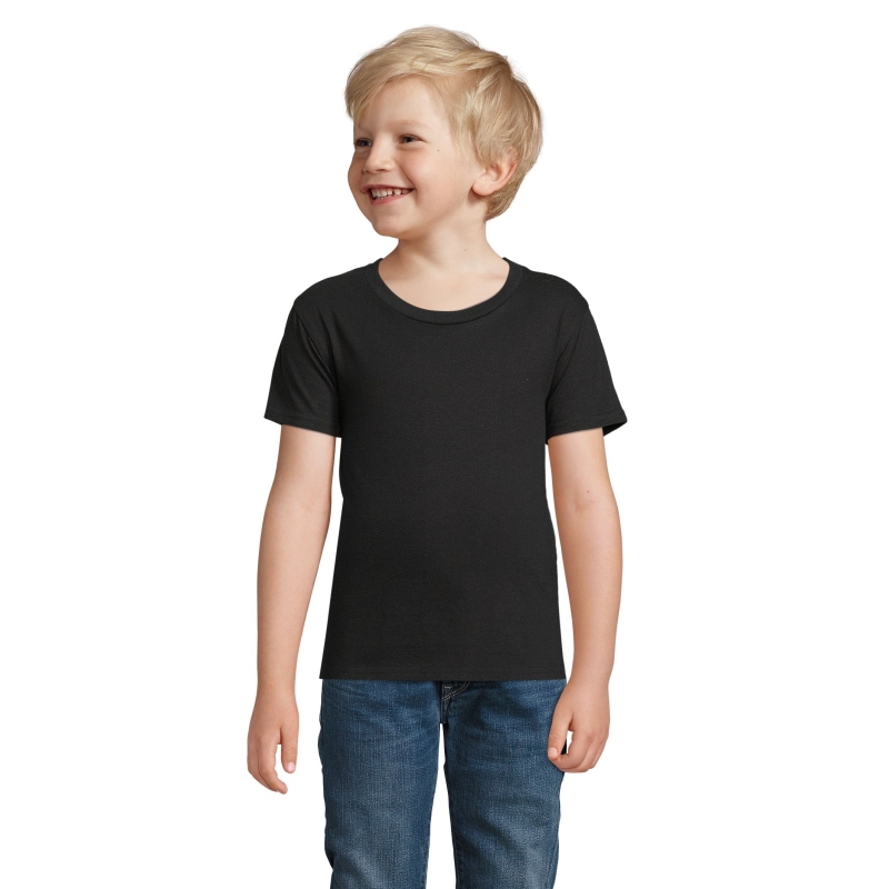 TEE-SHIRT ENFANT JERSEY COL ROND AJUSTÉ