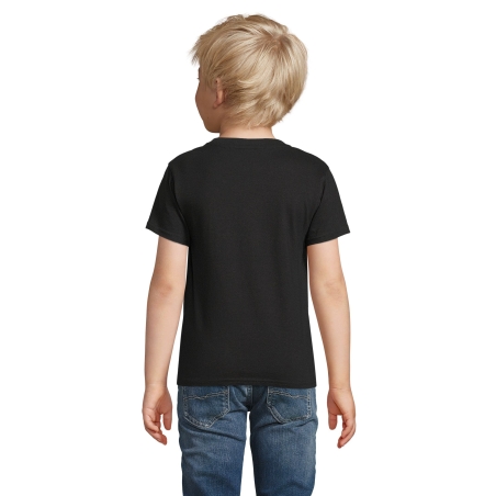 TEE-SHIRT ENFANT JERSEY COL ROND AJUSTÉ